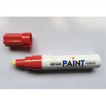 Marqueur de peinture Jumbo en couleur rouge